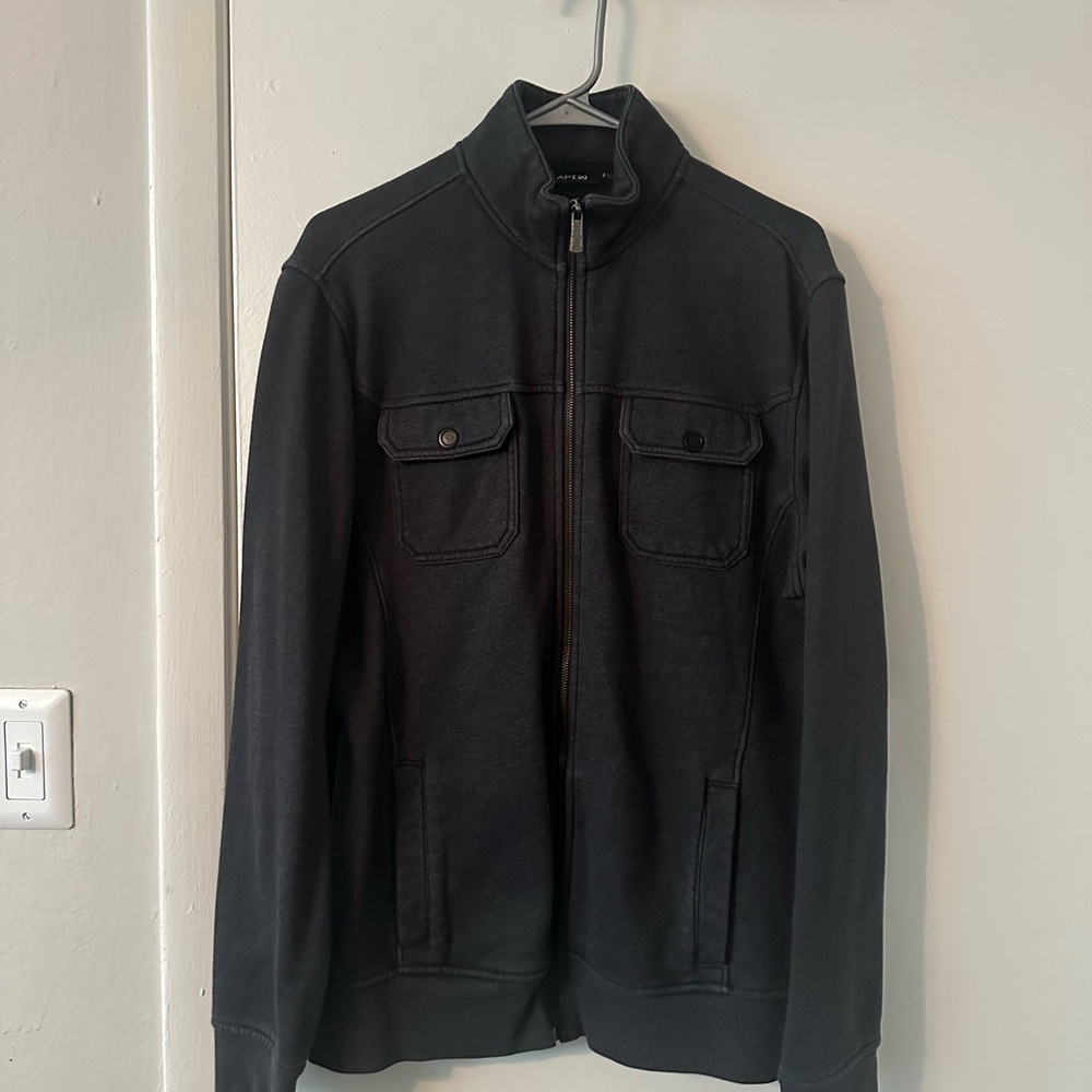 Apt. 9 Men's Black Zip-Up Sweater